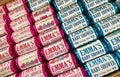 Personalised Baby Shower Gender Reveal Cute Party Love Heart Sweets Favours Boy Girl