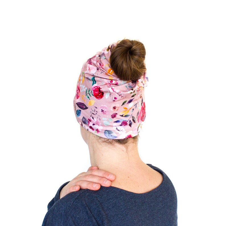Dance Teacher Gifts Messy Bun Beanie Hats Women Ponytail Beanie