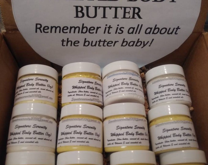12 Days of Whipped Body Butter