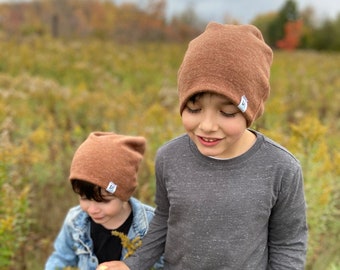 fall/winter Collection- rust slouchy hat/ rust hat/ slouchy hat/ slouchy beanie/ beanie hat/ baby hat/ modern baby hat/ rust beanie - Rust