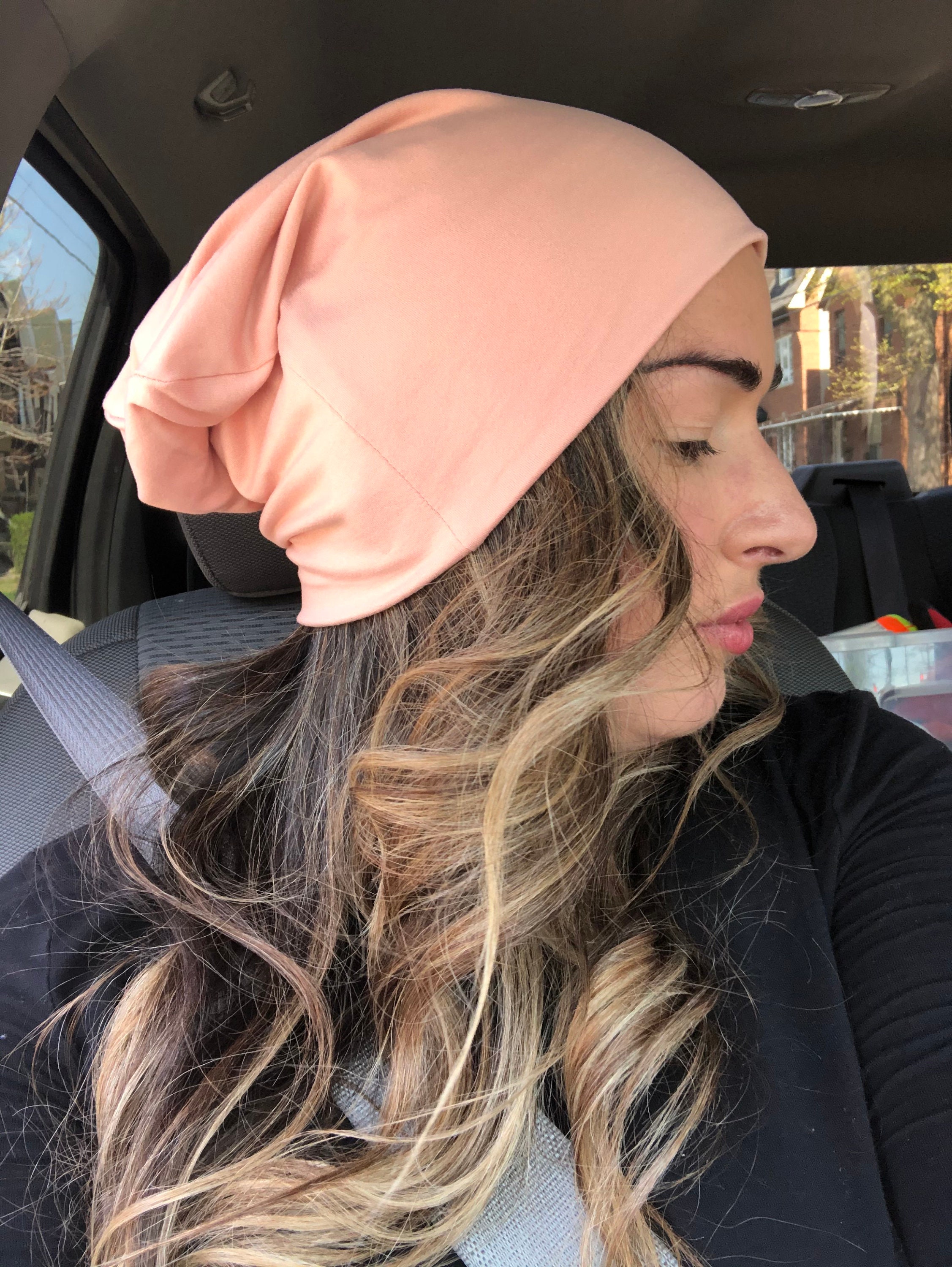 Prachy Pink Slouch Beanie/baby Slouchy 