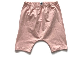 Harem Shorts/ harems/ shorties/ pink shorts/ pink harem shorts/ boy shorts/ baby girl shorts/ toddler shorts/ summer harems -Pink Harems