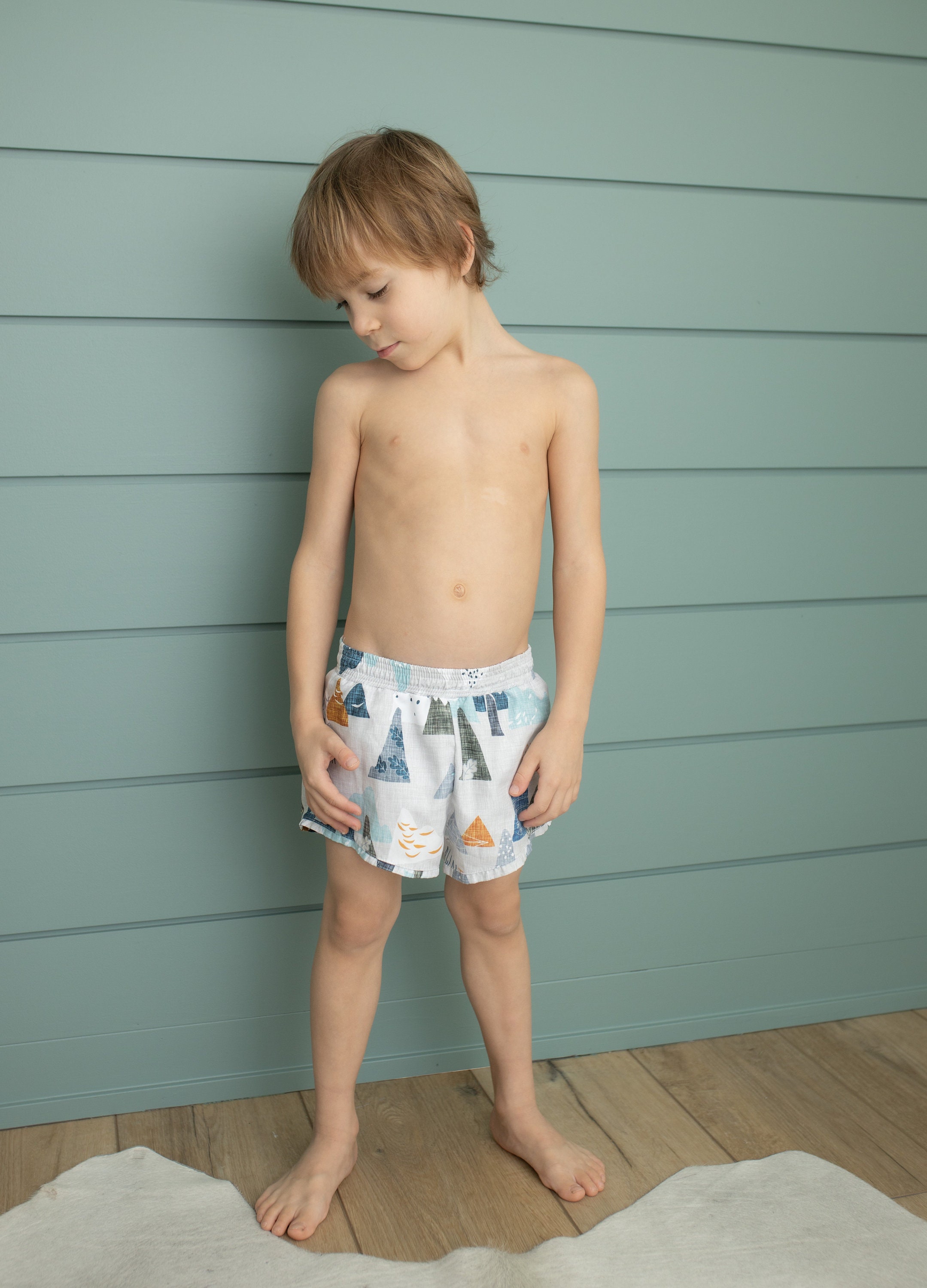Baby Boy Swim Pants atelieryuwa.ciao.jp