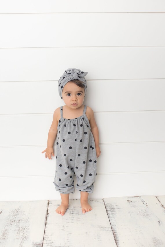 polka dot romper baby