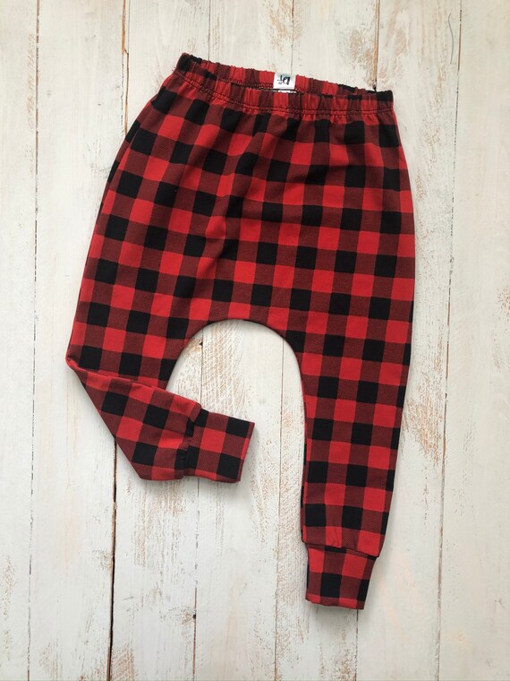 plaid trendy pants