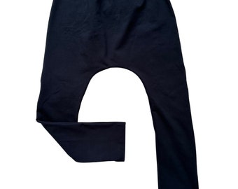 Harems/ Harem pants/ blue harem pants/ toddler pants/kids harem pants / tddler pants/ blue pants/ baby pants/ drop crotch pants - Dark Blue