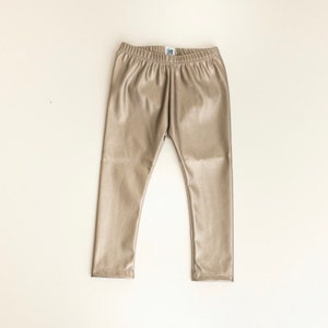 baby girl leather pants