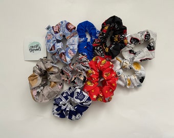 Scrunchies/ Scrunchy / jays scrunchy / baby scrunchy/ adult scrunchy/ modern scrunchies/ kids scrunchies - blue jays scrunchy