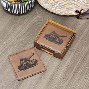Military Tank Coaster, Military Proud Coaster, Army Gift Coasters ...