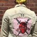 Girl Gang Love Hate Customised Punk Denim Jacket. Size 10. - Etsy