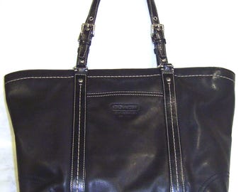 バッグ 00s coach archive leather shoulder bag 2000s Coach Legacy West Hobo Shoulder Bag Black Leather