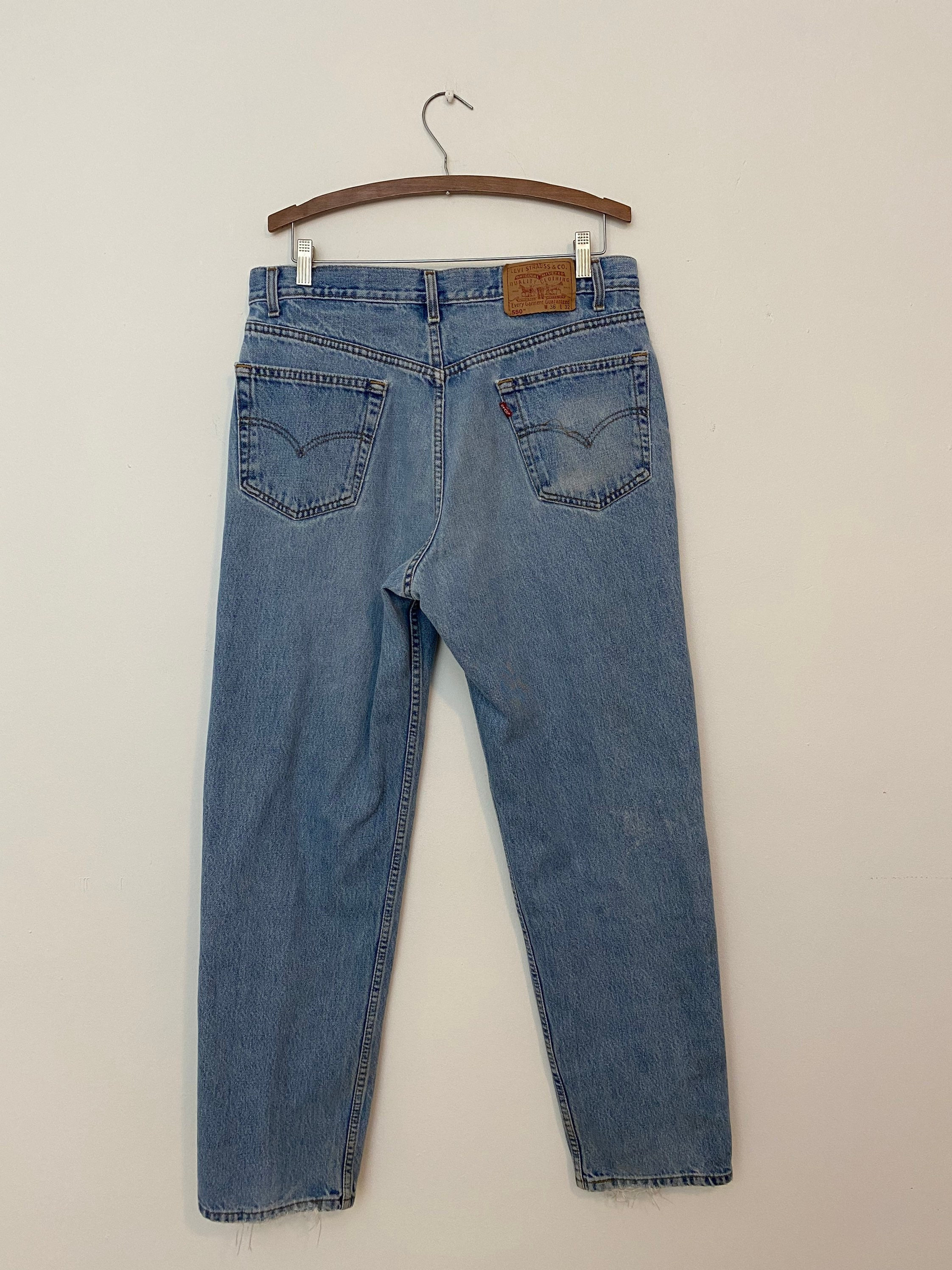 90s Levis 550 Vintage 550s Relaxed Fit 