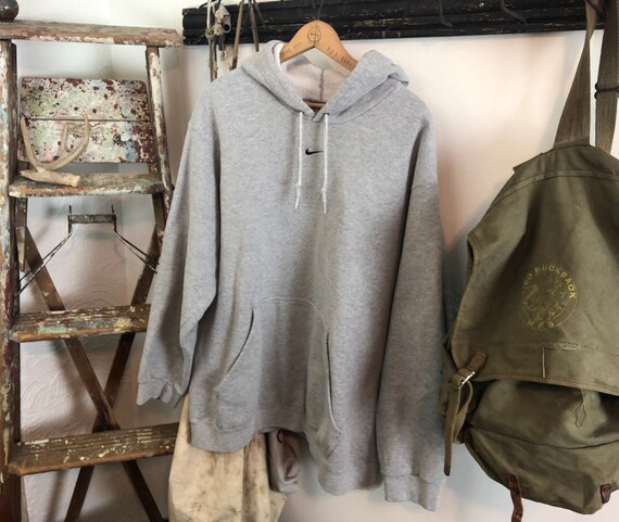 2000s Nike hoodie | center swoosh hoodie | Nike sw