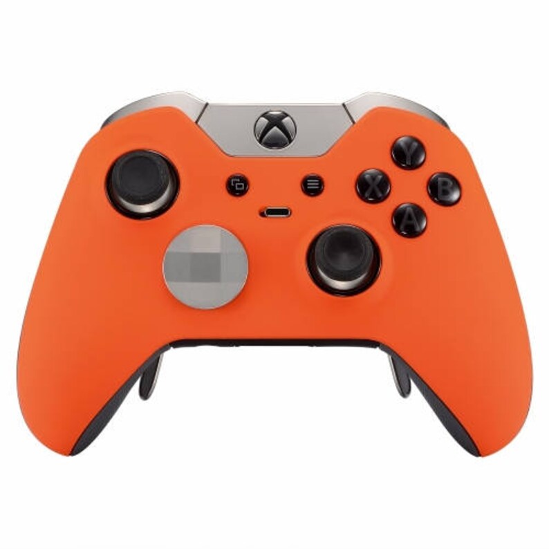 GOW 4 Quickscope Soft Touch Orange Xbox One ELITE Rapid Fire Modded Controller 40 Mods for COD BO3 Auto Aim and Much More Destiny Jitter