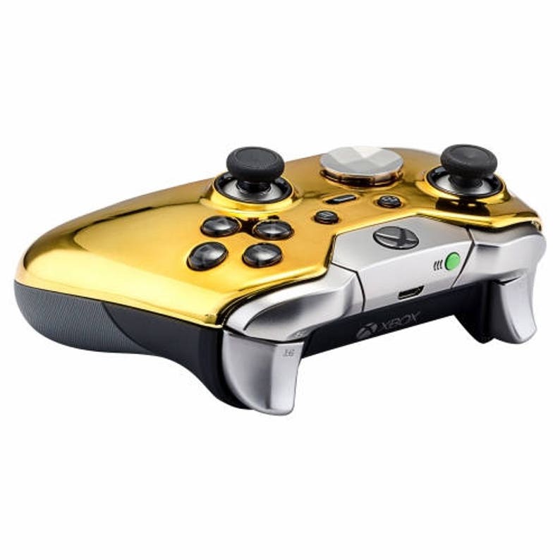 Jitter Destiny GOW 4 Quickscope Auto Aim and Much More Gold Xbox One ELITE Rapid Fire Modded Controller 40 Mods for COD BO3