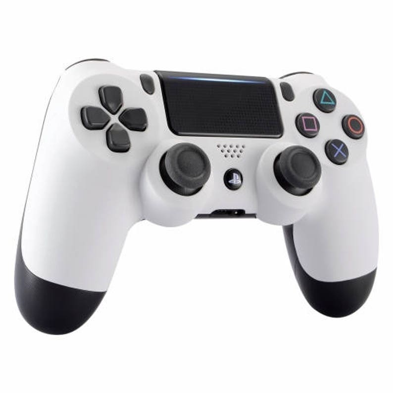 Sniper Breath /& More Soft Touch White Ps4 PRO Rapid Fire Custom Modded Controller 40 Mods for COD BO3 Destiny Quick Scope CUH-ZCT2U