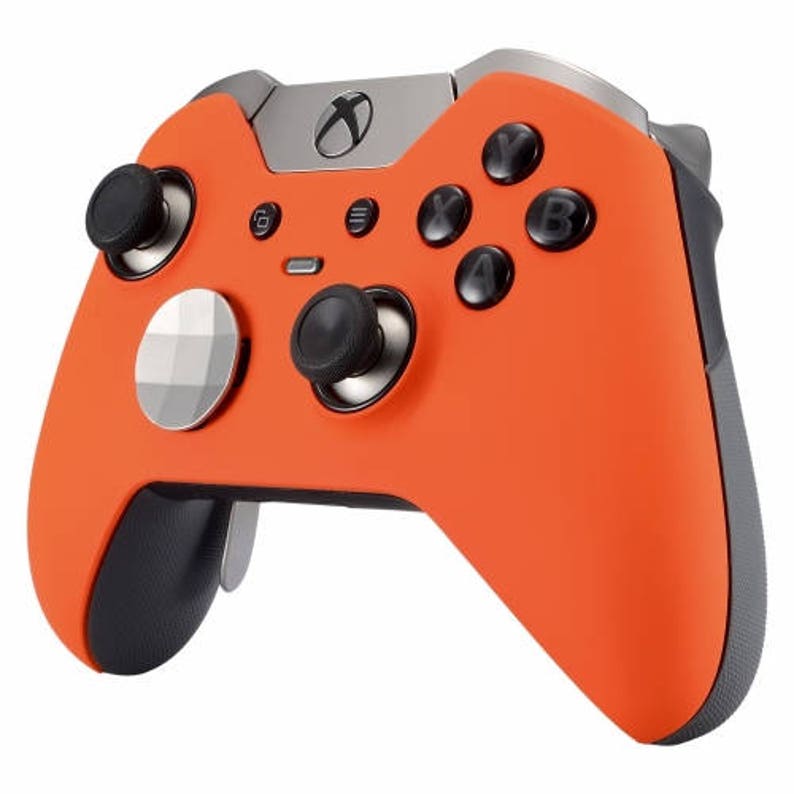 GOW 4 Quickscope Soft Touch Orange Xbox One ELITE Rapid Fire Modded Controller 40 Mods for COD BO3 Auto Aim and Much More Destiny Jitter