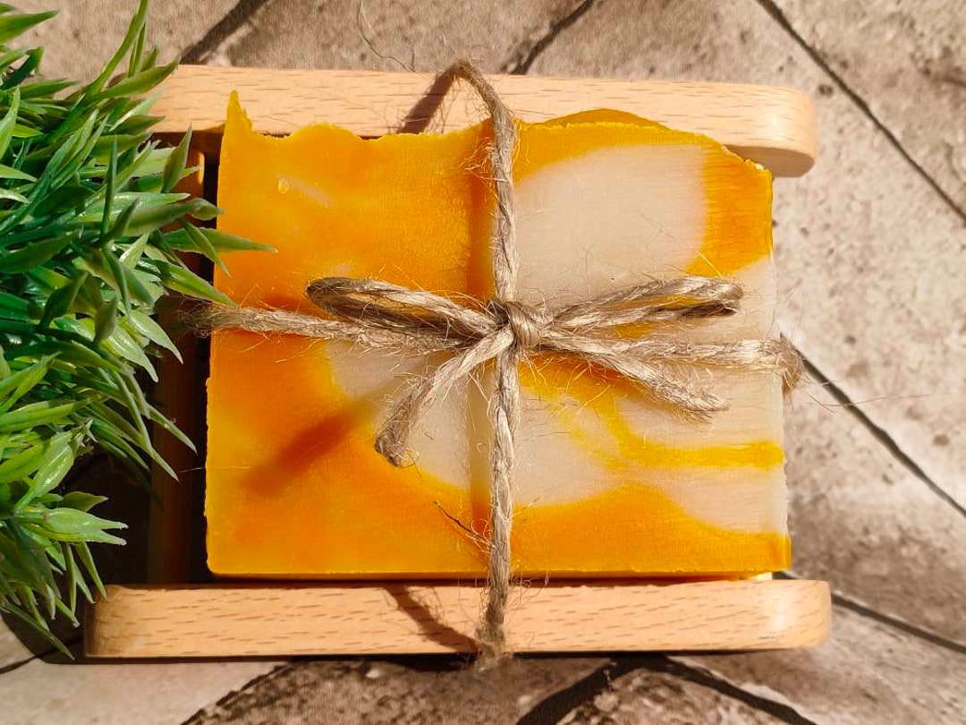 Soap Dish Gift Set Handmade Soap Wooden Soap Dish Etsy