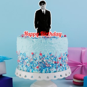 BTS Jin Cake Topper and Cake Toppers Set PDF Instant Download Printable Birthday Party