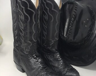 j chisholm snakeskin boots