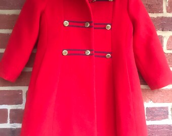 rothschild wool dress coat