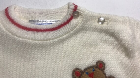 Vintage Toddler Sweater,Acrylic sweater,union mad… - image 5