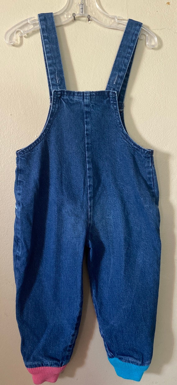 Vintage toddler overalls,baby girl, overalls,girl… - image 7