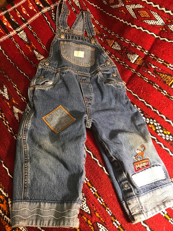 baby gap denim overalls