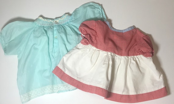 Vintage 60s Vintage Infant Dress Lot,infant dress… - image 8