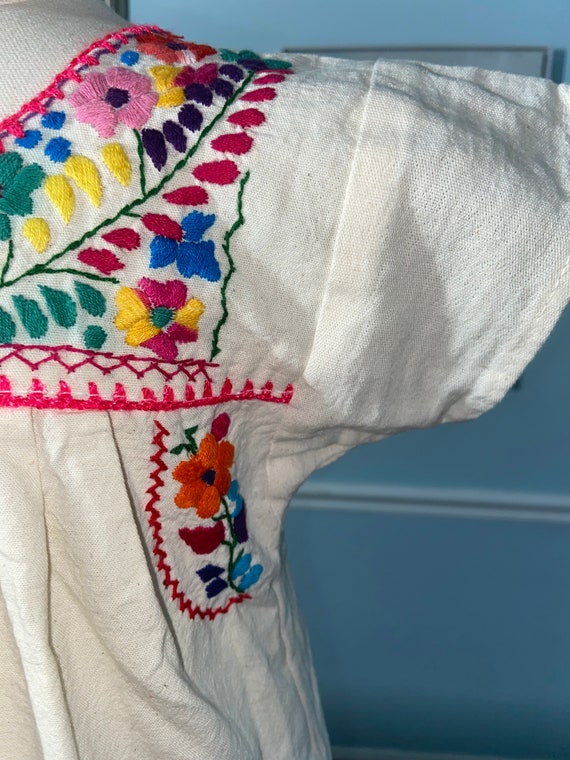Embroidered toddler dress,toddler dress,sheer tod… - image 3