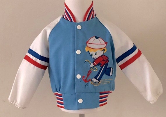 Vintage Infant Jacket, Infant Jacket, baby boy, i… - image 1