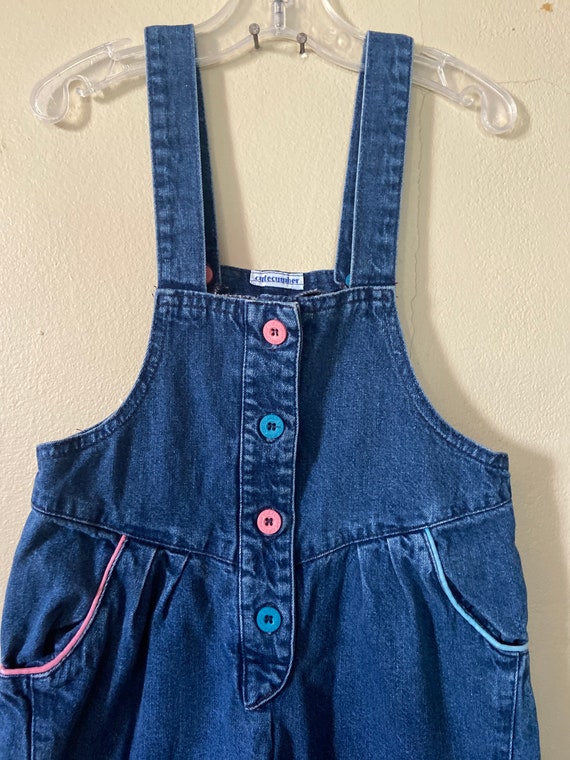 Vintage toddler overalls,baby girl, overalls,girl… - image 3