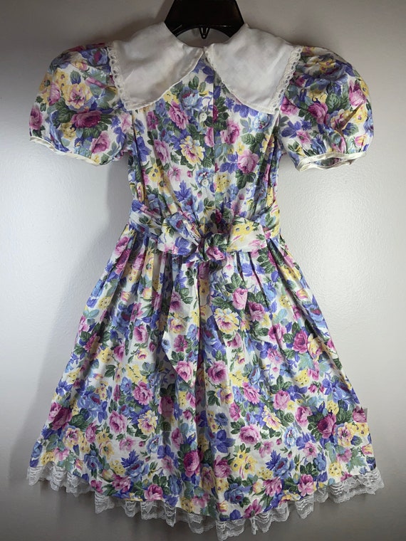 Girls dress,made in Guatemala,girls, floral dress… - image 7