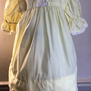 Vintage Handmade Dress,dress,toddler dress,prairie dress,dress,girls dress,handmade dress,cottage core,toddler image 1