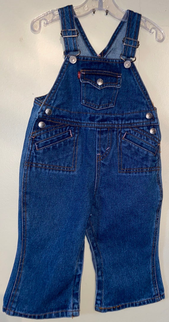 Levis toddler overalls ,toddler denim overalls,den