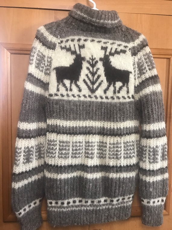 Wool Chunky Knit Sweater,Wool Sweater,handmade sw… - image 6