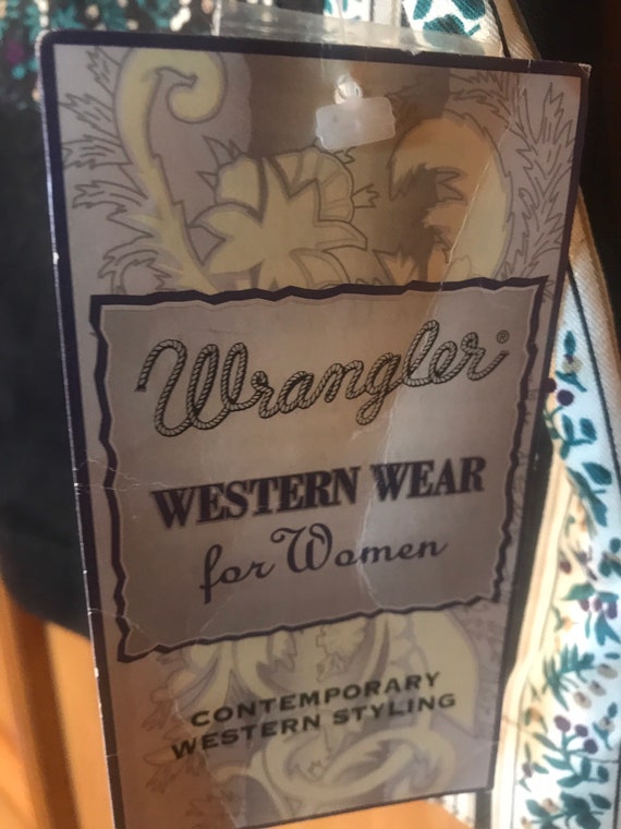 Vintage Wrangler Western Style Vest,Vintage,Vinta… - image 3