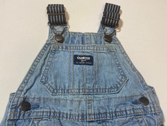 Oshkosh denim shortalls, Oshkosh, denim shortalls… - image 2