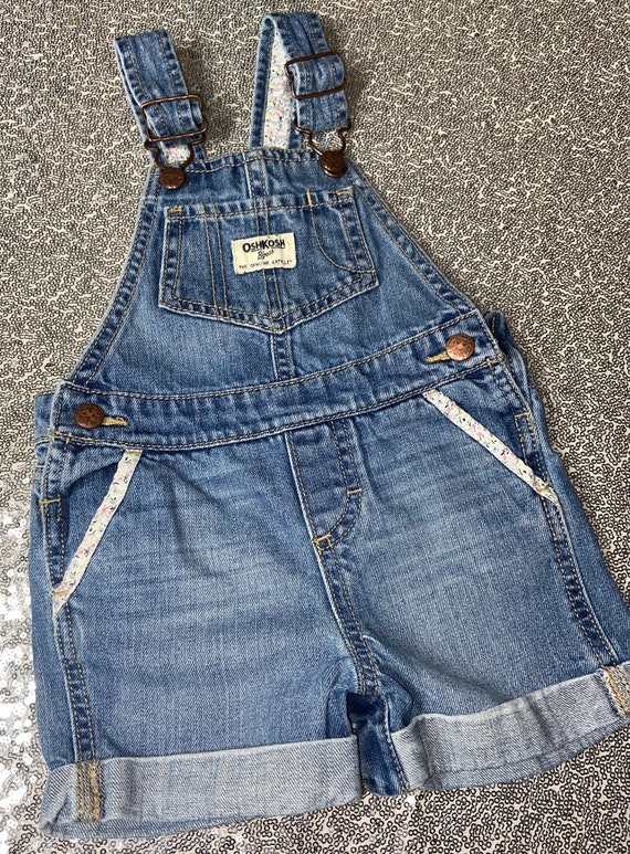 Oshkosh Denim Shortalls,Denim, Jean Shortalls,den… - image 1