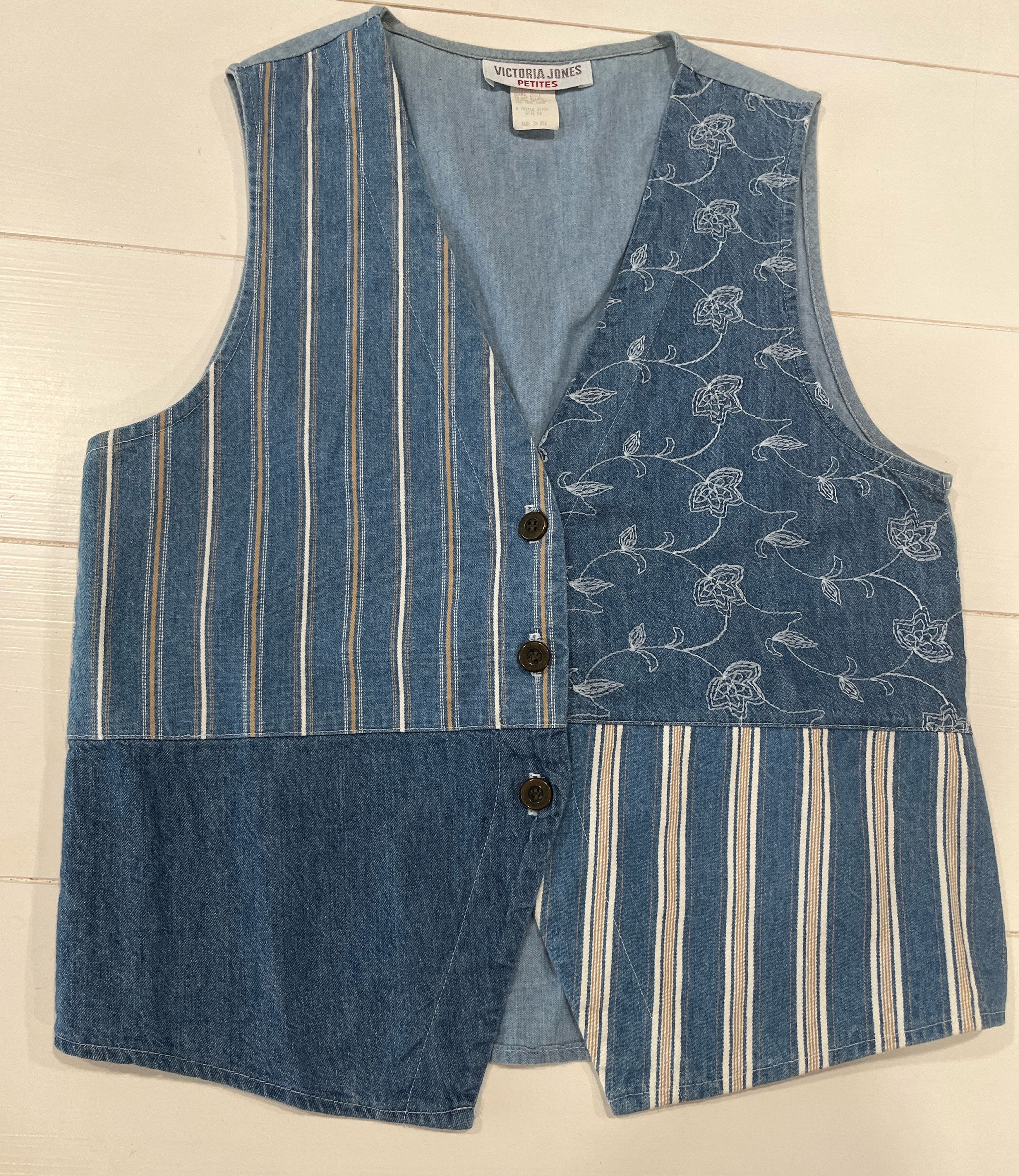 Chambray Vest - Etsy