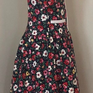 Vintage girls dress,vintage dress,Girls dress,Sylvia Whyte,Neiman Marcus,Vintage,girls floral dress image 3