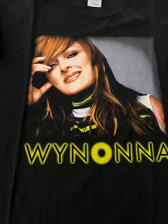 Vintage Wynonna Judd T-Shirt Mens Medium Black Wha