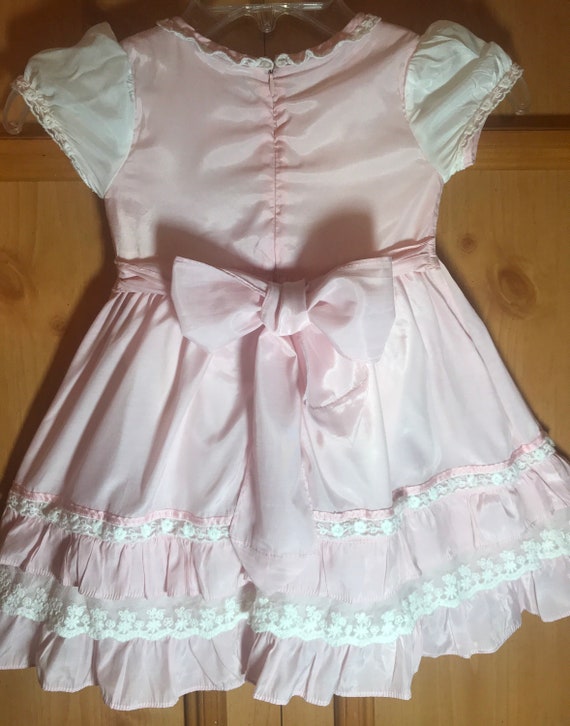 Vintage Dirndl Style Toddler Dress, vintage dress… - image 5