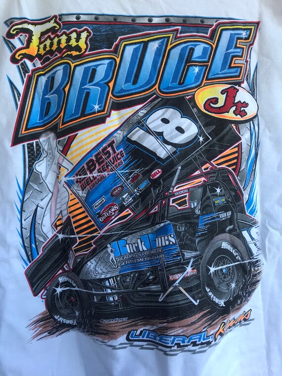 Tony Bruce Jr T-shirt,Y2K,racing,Stunt racing,Gent