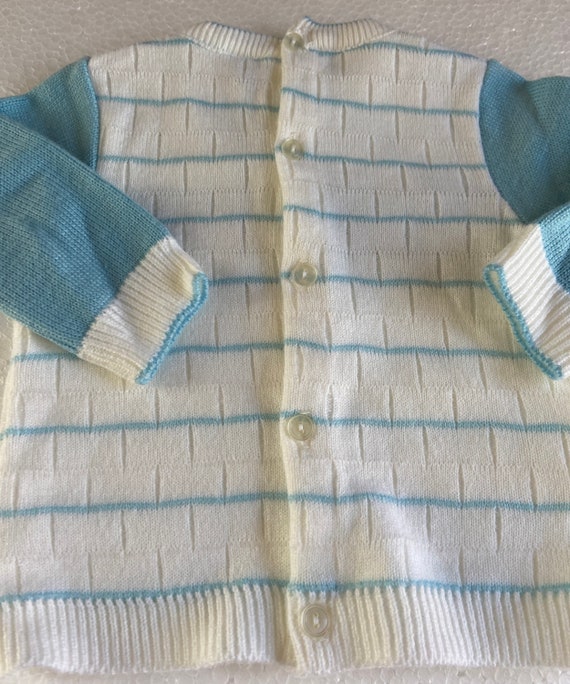 Vintage infant sweater set,acrylic sweater,acryli… - image 7