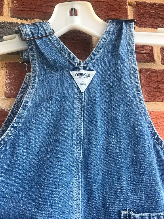 Oshkosh Jean Denim 24 month sz 2 Overalls,Oshkosh… - image 5