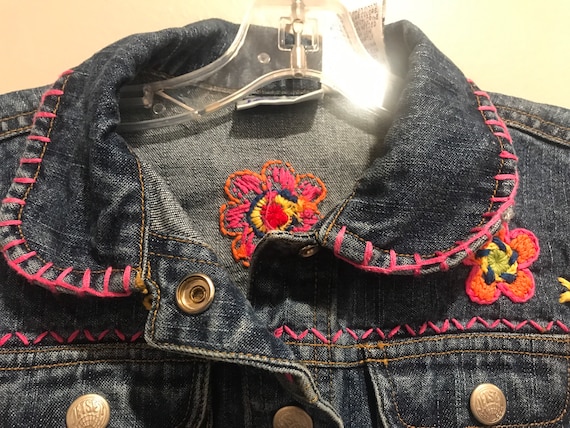 Toddler denim jacket,jacket,jean jacket,denim,den… - image 4