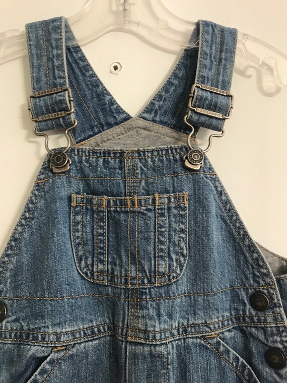 Gap denim overalls,overalls,denim overalls,jean o… - image 2