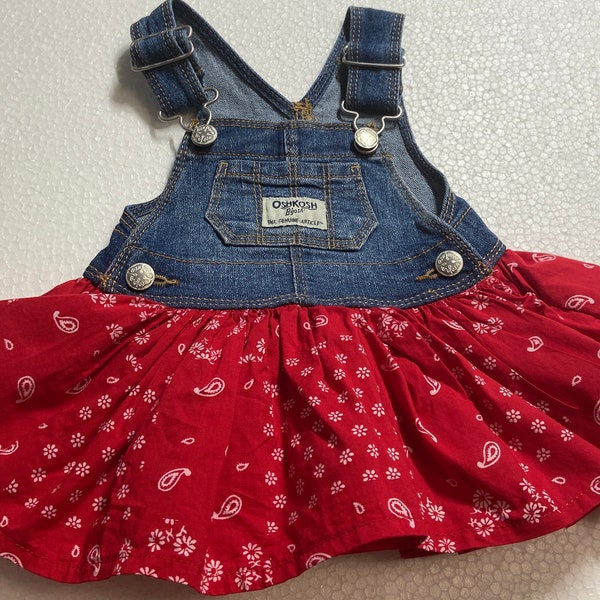 Denim Jumper Dress - Etsy