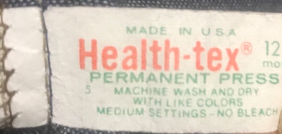 Vintage Denim Healthtex Overalls,Health Tex,denim… - image 5